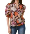 Laroque Alix Blouse In Eden In Multi