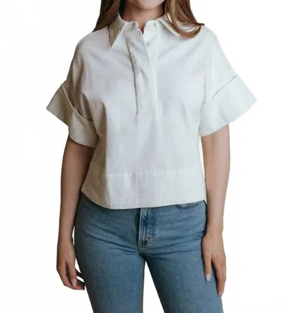 Laroque Andi Top In Ivory In Multi