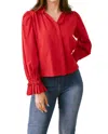 Laroque Annie Top In Lipstick In Multi