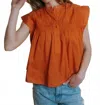 Laroque Becca Blouse In Orange In Orange