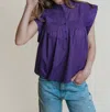 Laroque Becca Blouse In Purple In Purple