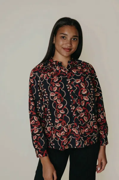 Laroque Carrie Blouse In Multicolor