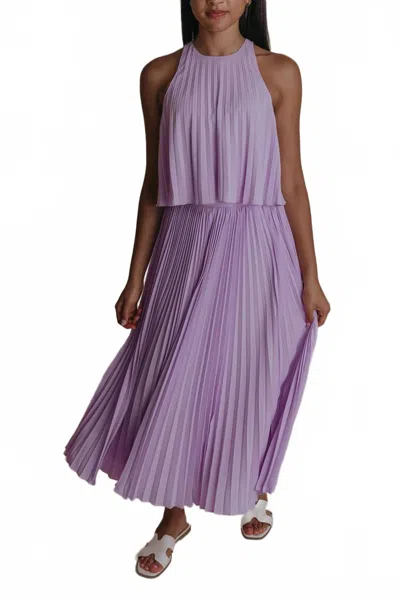 Laroque Cindy Midi Skirt In Lavender In Purple