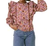 Laroque Clare Blouse In Marigold In Gold