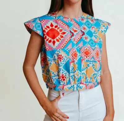Laroque Faire Blouse In Del Sol