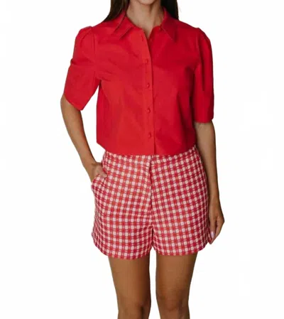 Laroque Fallon Top In Red