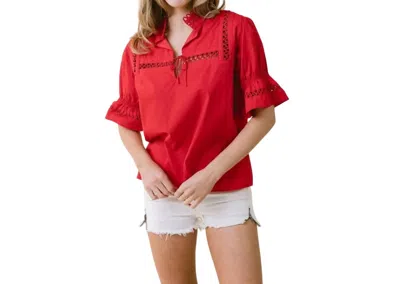 Laroque Harper Top In Red