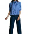 Laroque Harris Top In Blue In Blue