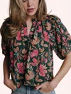 Laroque Henley Top In Lily In Multi