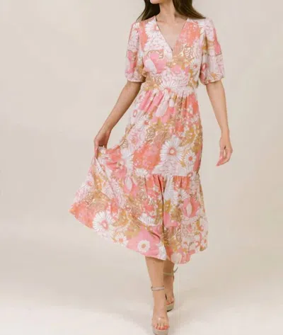 Laroque Joanna Dress In Palm Beach Floral In Multi
