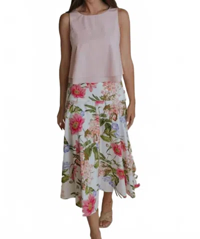 Laroque June Top In Light Pink In Multi