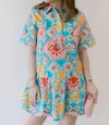 Laroque Lola Dress In Del Sol In Multi