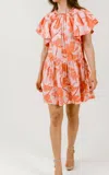 Laroque Margo Dress In Sorbet Bloom In Multi