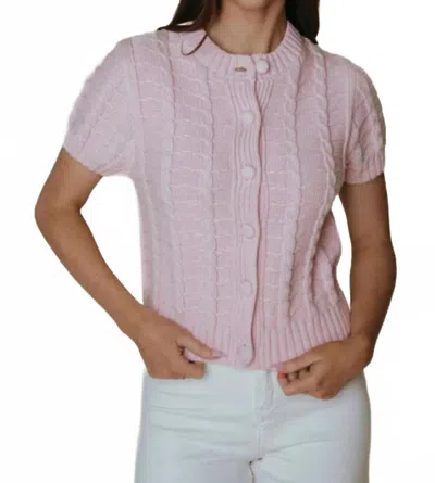 Laroque Melanie Top In Pastel Pink