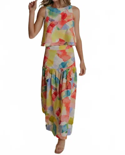 Laroque Monroe Maxi Skirt In Toscano In Multi