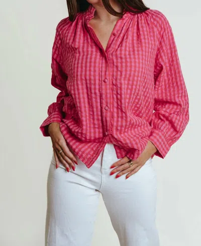 Laroque Perry Blouse In Pink