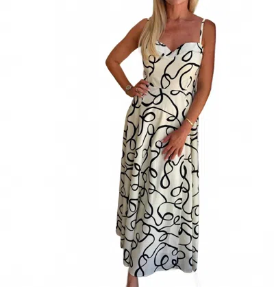 Laroque Poppy Dress In Cream In White