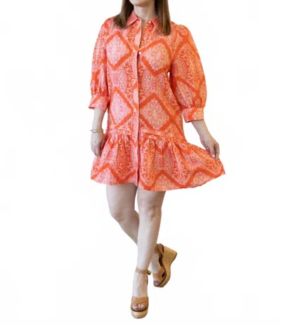 Laroque Scout Dress In Sedona In Red