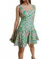 Laroque Sully Mini Dress In Pop Art In Multi