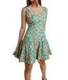 Laroque Sully Mini Dress In Pop Art In Multi