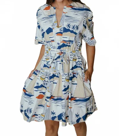 Laroque Valeria Mini Dress In Mayday In Multi
