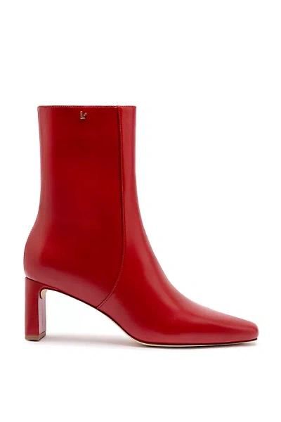 Larroude Alexis Bootie In Red