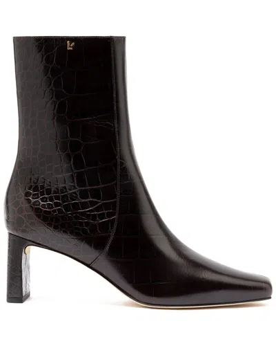 Larroude Larroudé Alexis Leather Bootie
