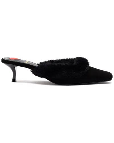 Larroude Amal Mule In Black