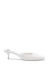 Larroude Amal Mule In White