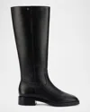 Larroude Ricky Block Heel Boot In Black