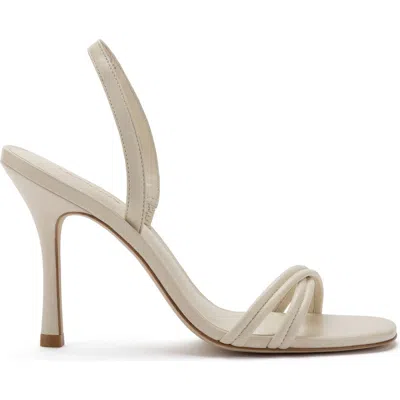 Larroude Larroudé Annie Sandal In Ivory