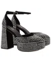 Larroude Larroudé Ari Crystal Suede Pump
