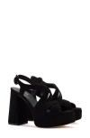 LARROUDE LARROUDÉ BEE ANKLE STRAP PLATFORM SANDAL