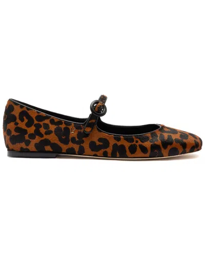 Larroude Blair Calf Hair Ballet Flat