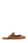 Larroude Larroudé Blair Patent Mary Jane Mule In White