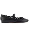 Larroude Blair Leather Ballet Flat