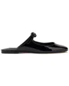 Shop Larroude Blair Patent Flat Mule