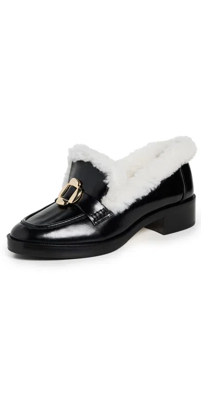Larroude Bobbie Loafers Black