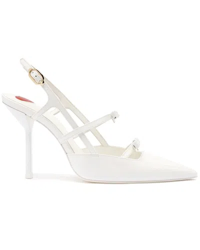 Larroude Brooks Patent Pump