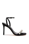 Larroude Calypso Sandal In Black