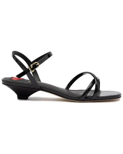 Larroude Larroudé Charlotte Patent Sandal In Black