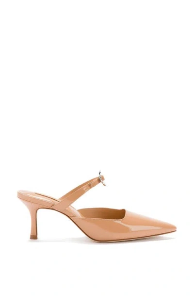 Larroude Larroudé Daisy Pump In Tan