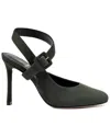 Larroude Larroudé Deena By Larroudé Leather Pump In Green