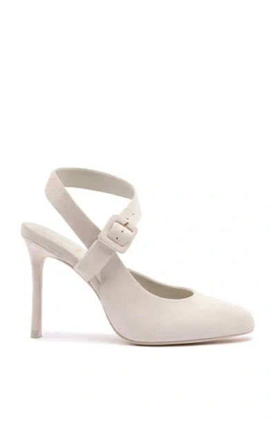 Larroude Deena By Larroudé Pump In Mushroom Grey