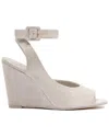 Larroude Larroudé Deena By Larroudé Suede Wedge