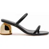 Larroude Larroudé Dew Drop Mule In Black