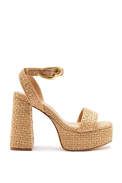 Larroude Dolly Verona Sandal In Brown