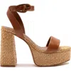 Larroude Larroudé Dolly Verona Sandal In Brown
