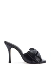 Larroude Valerie Pointed Toe Mule In Black