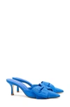 Larroude Mini Elle Pump In Azur
